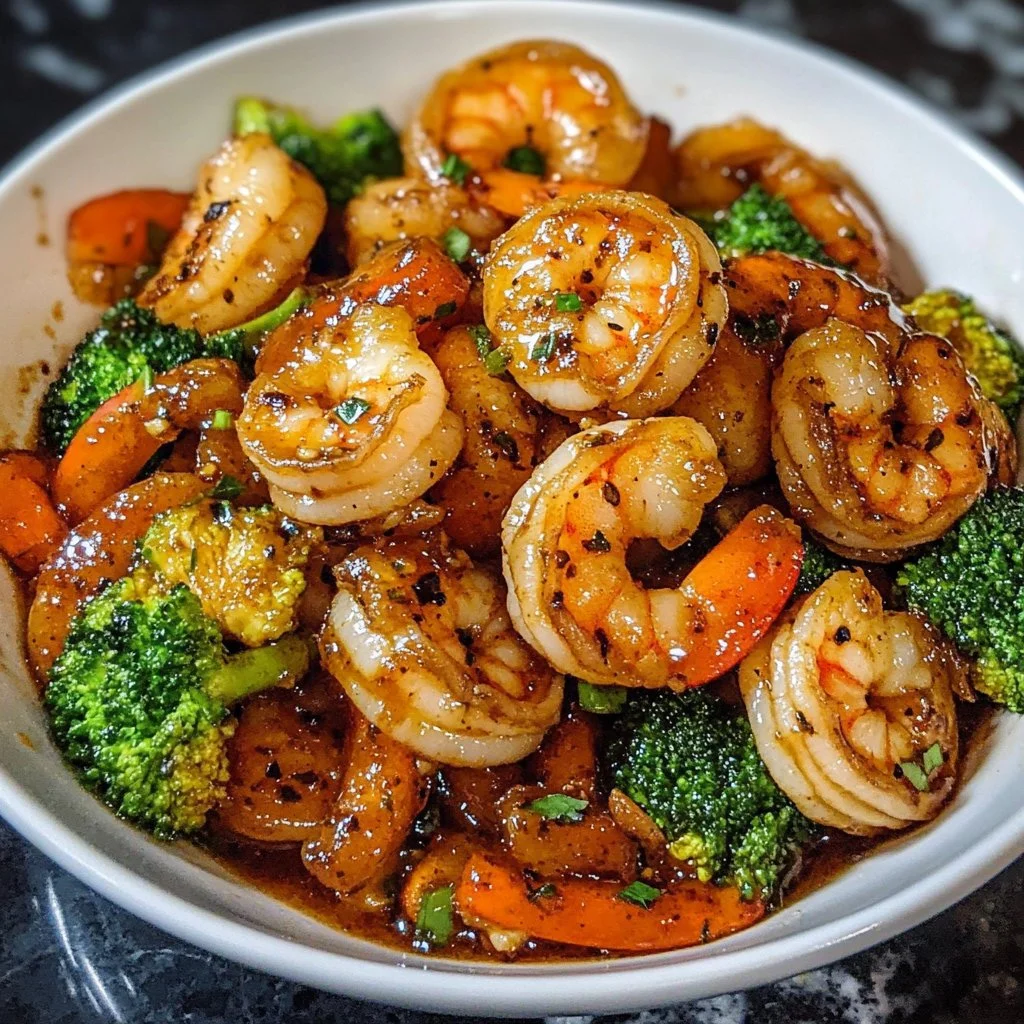 Honey Garlic Shrimp Stirfry: A Quick, Delicious Dinner!