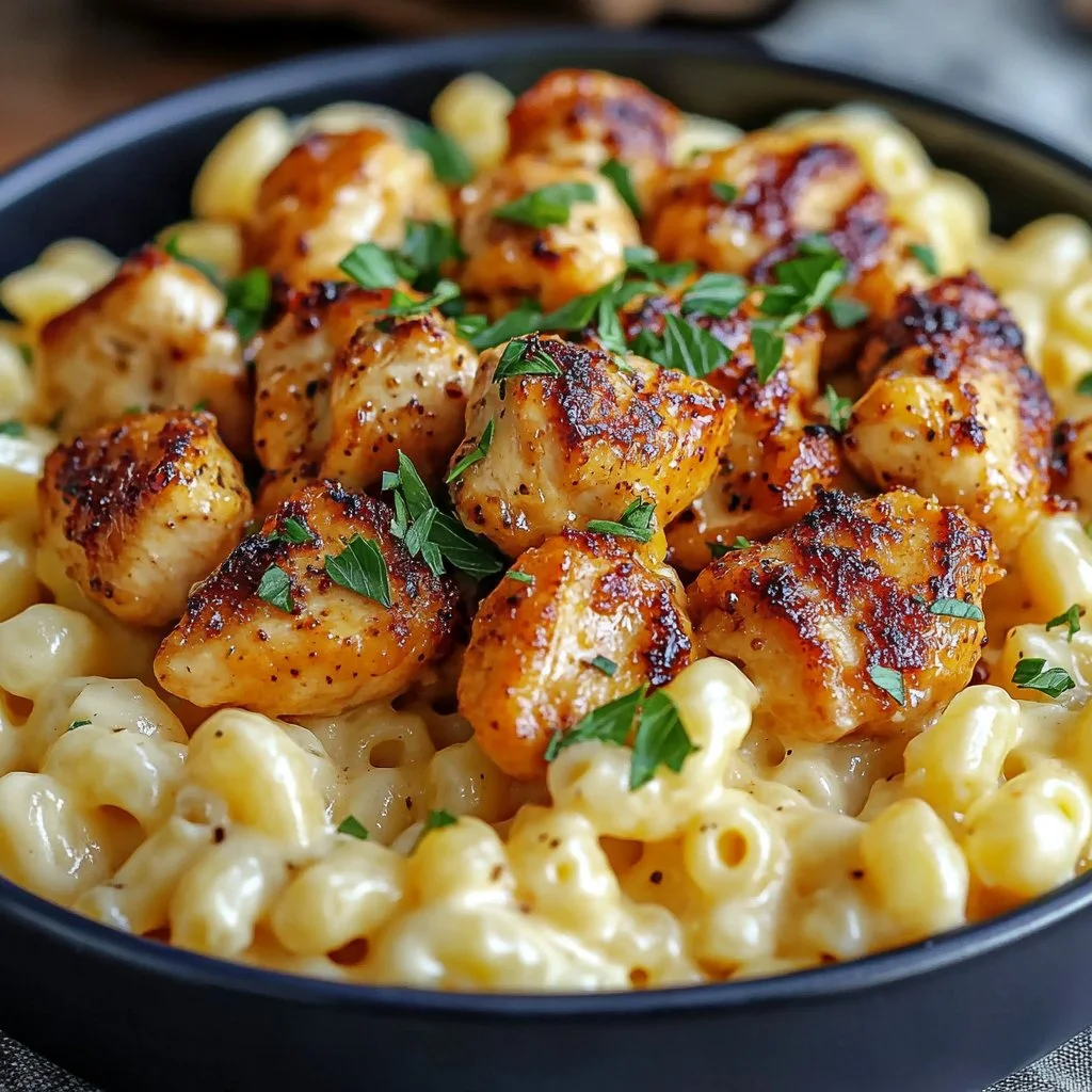 Honey Pepper Chicken Recipe Easy Sweet Spicy Dinner with Creamy Mac and Cheese