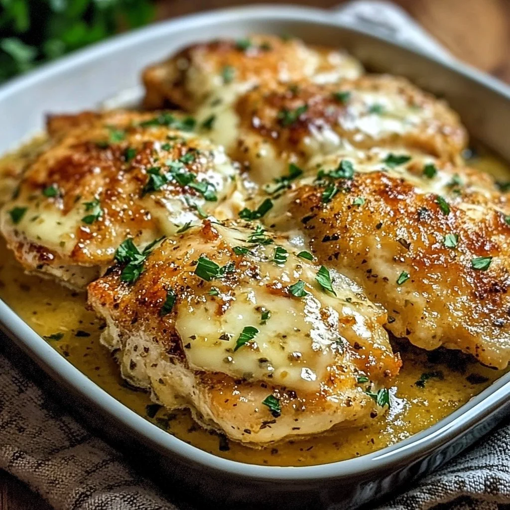 Keto Garlic Parmesan Chicken