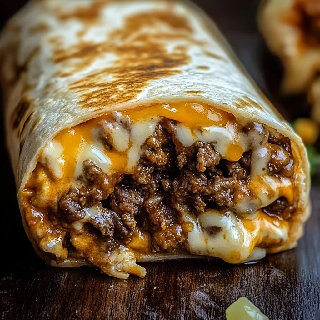 Loaded Taco Bell Beefy Melt Burrito