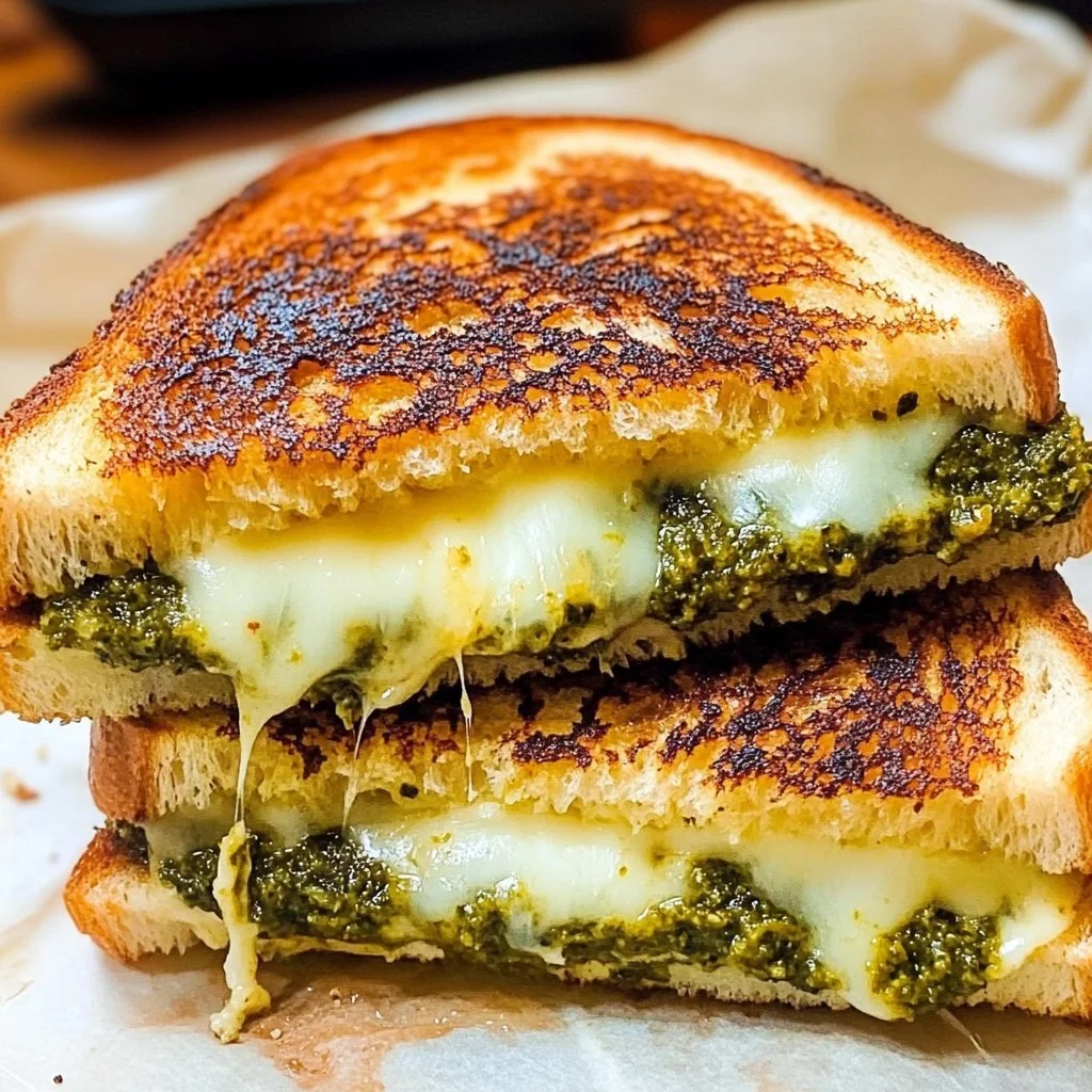 Pesto Grilled Cheese