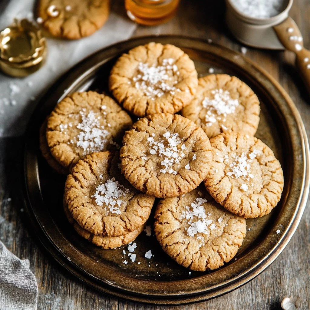 Salted Honey Cookies Recipe