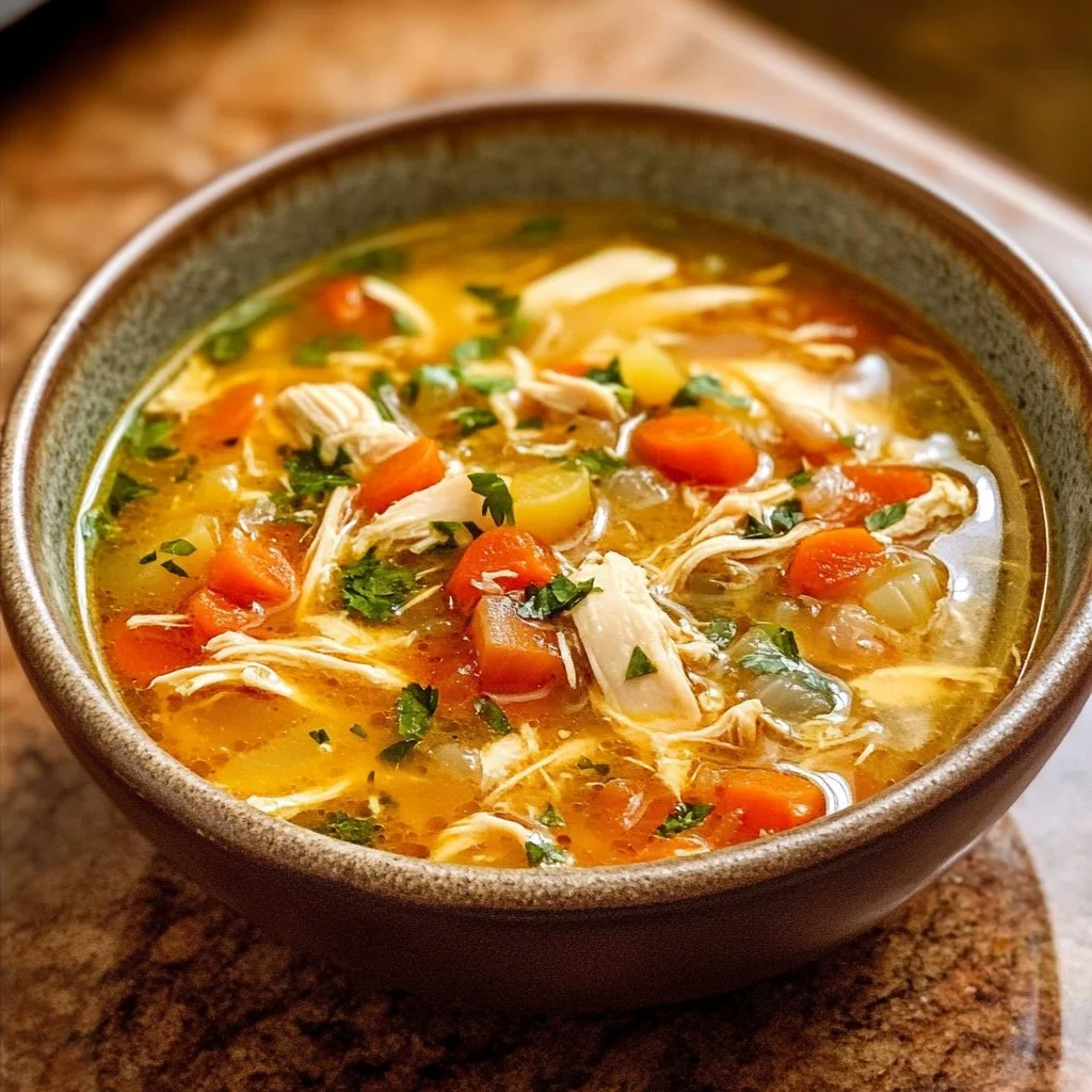 Sicilian Chicken Soup