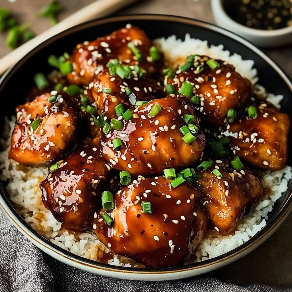 Slow Cooker Honey Garlic Chicken