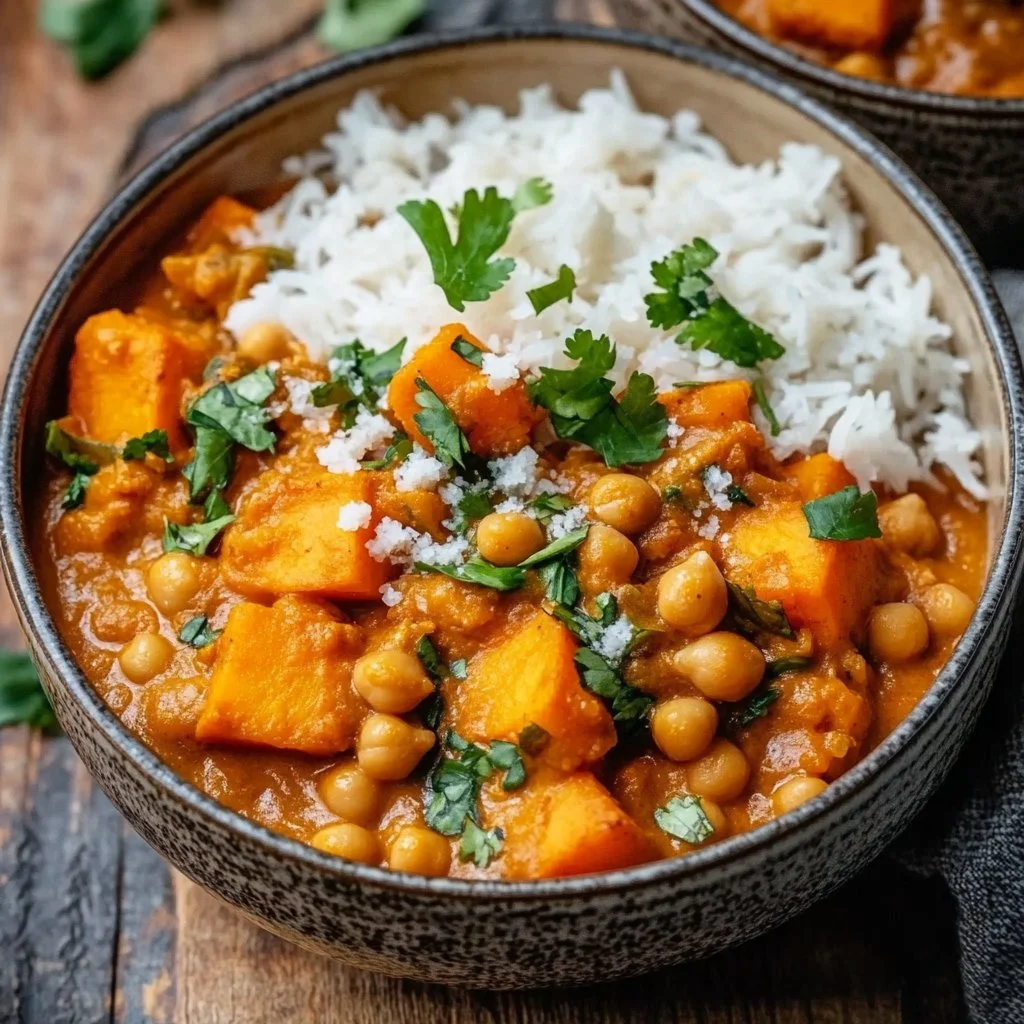 Sweet Potato and Chickpea Curry