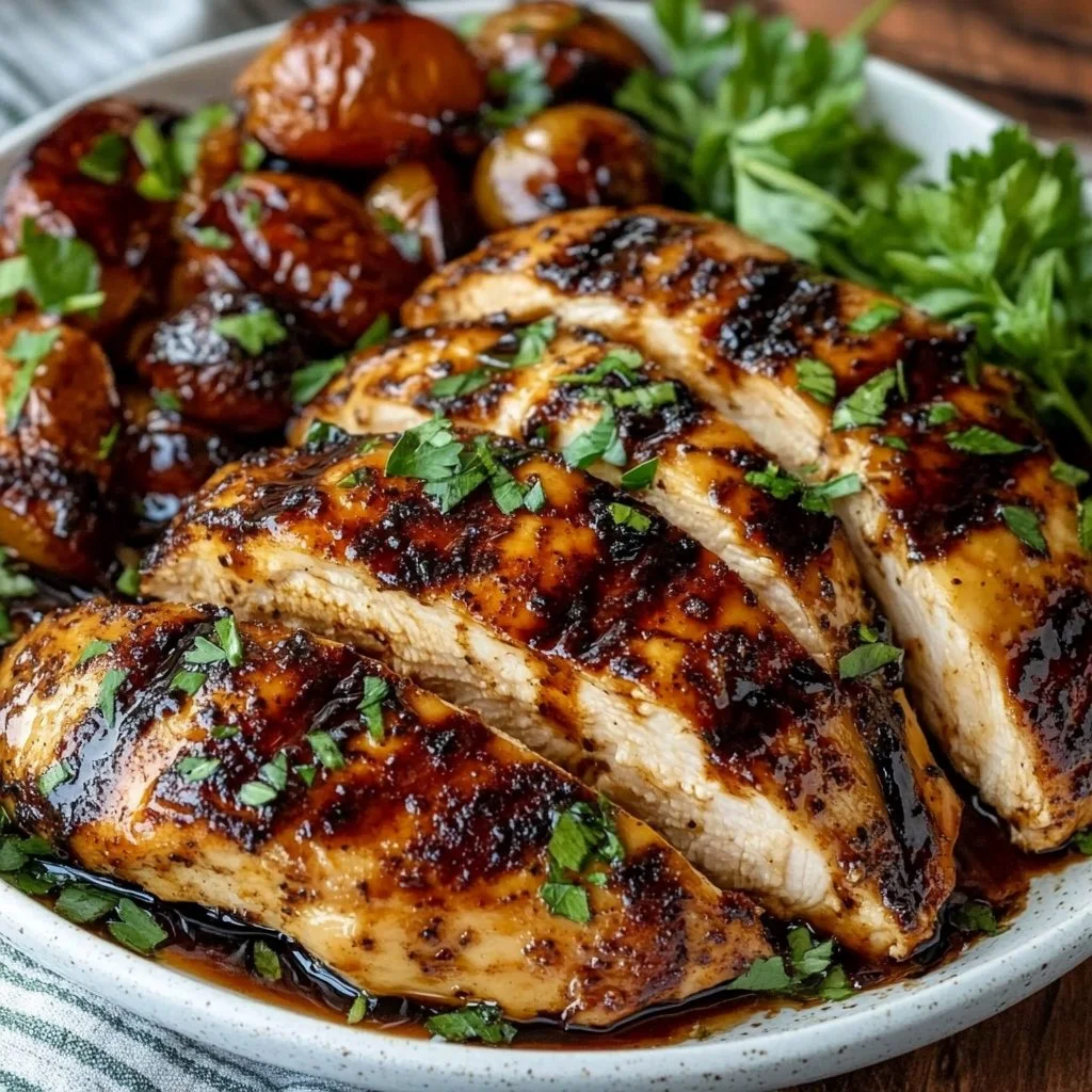 Balsamic Baked Chicken Breast