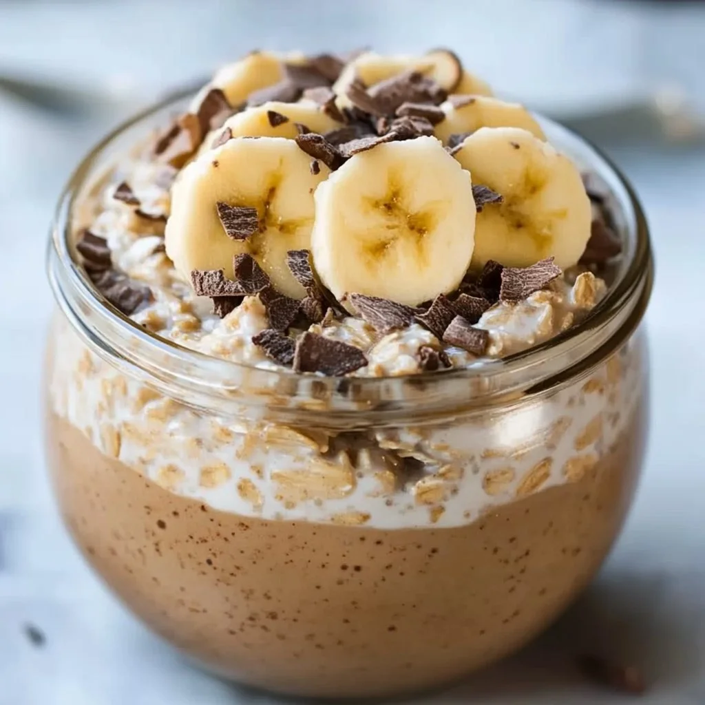 CHUNKY MONKEY OVERNIGHT OATS RECIPE