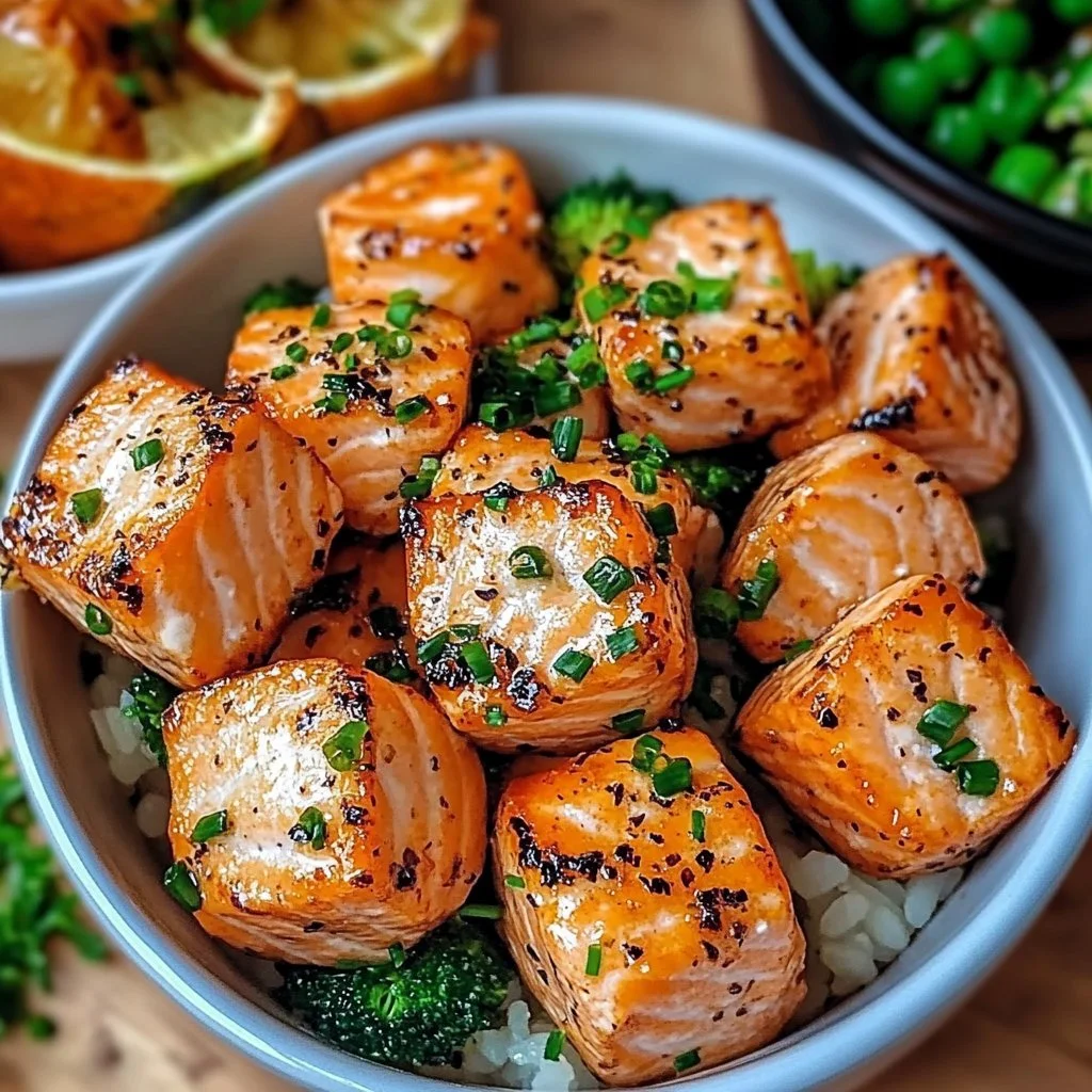 Bang Bang Salmon Bites Bowls