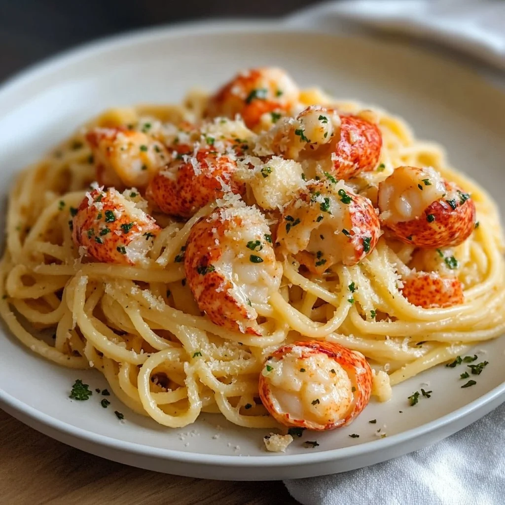 Buttered Lobster Pasta