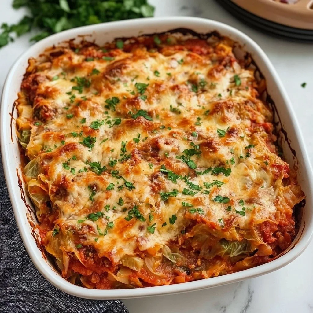 Easy Cabbage Roll Casserole