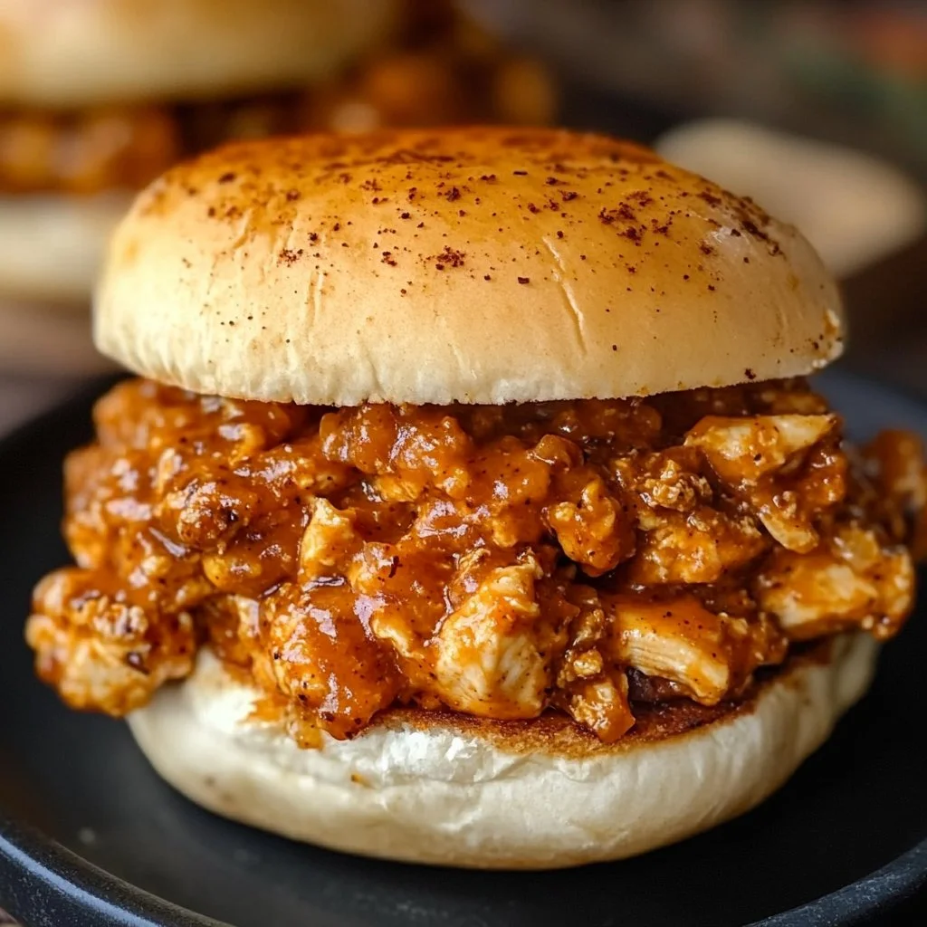 Cajun Chicken Sloppy Joes