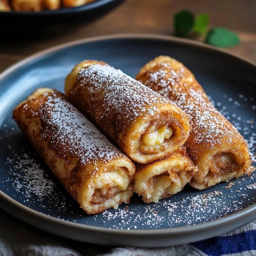Cinnamon Sugar French Toast Roll-Ups