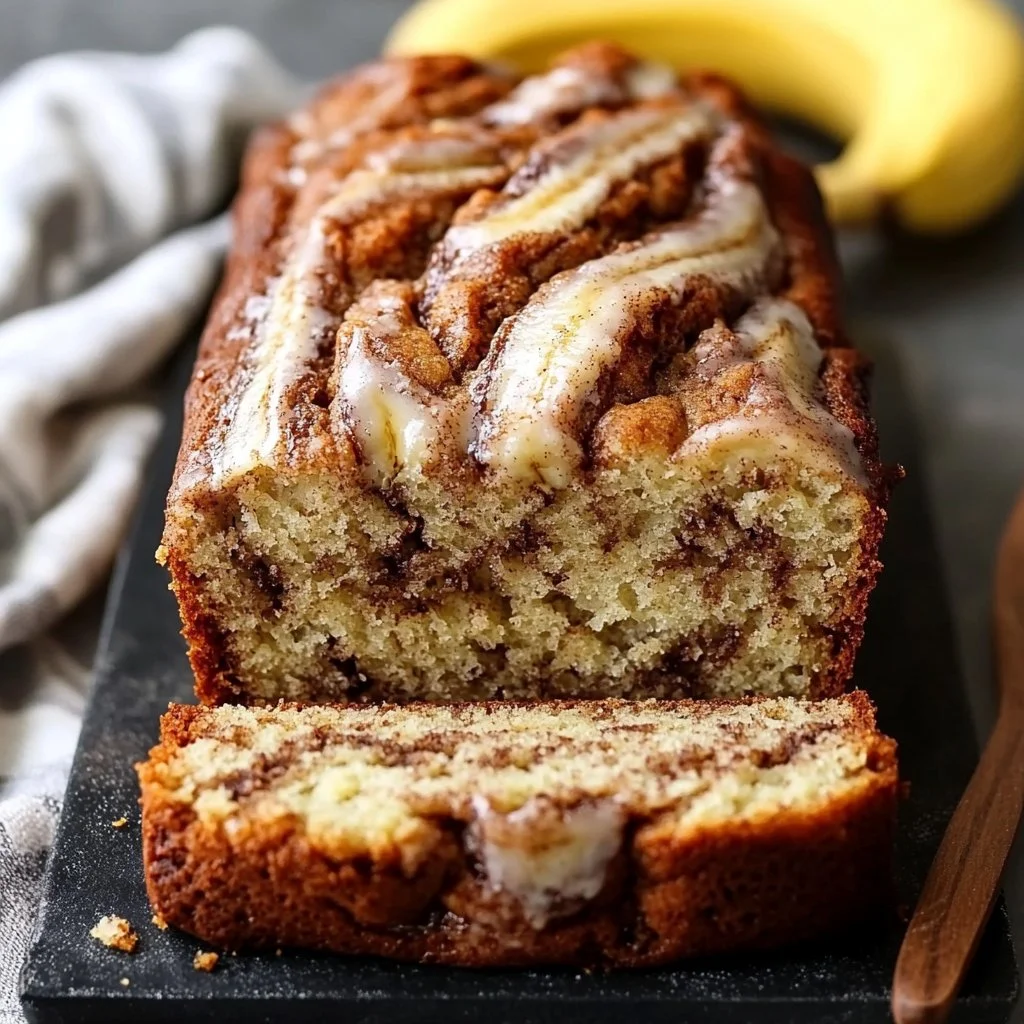 Cinnamon Swirl Banana Bread