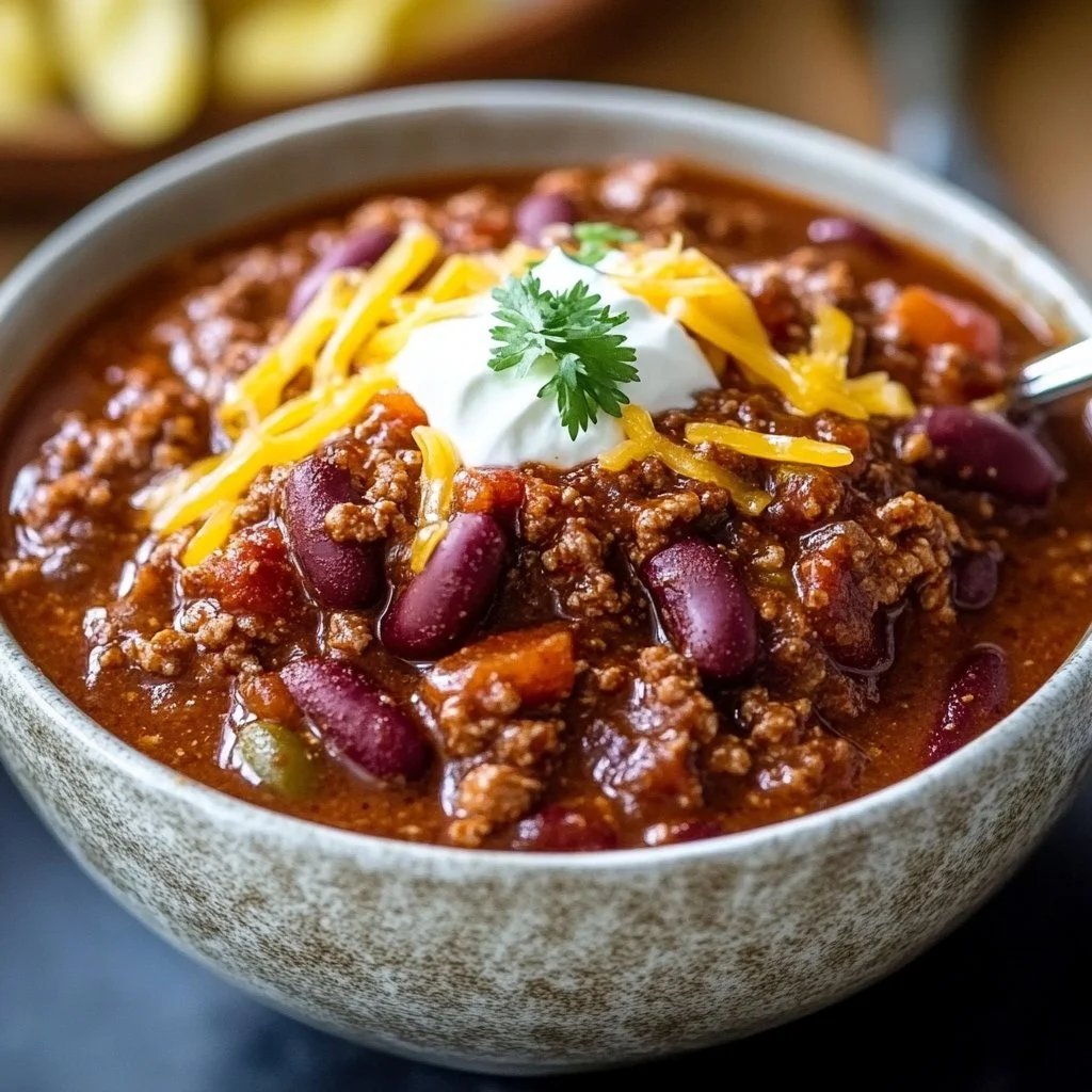Classic Homemade Chili