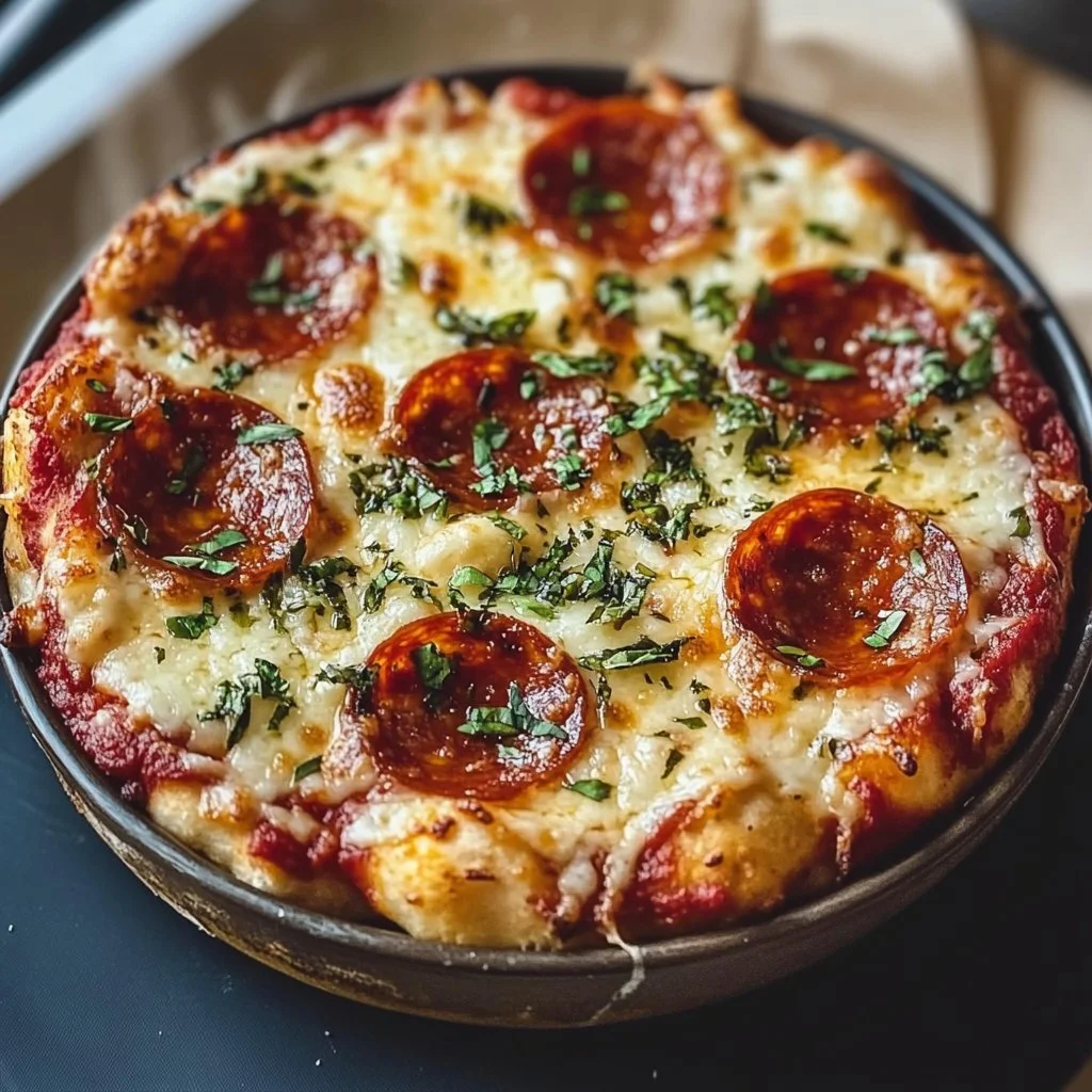 Cottage Cheese Pizza Bowl