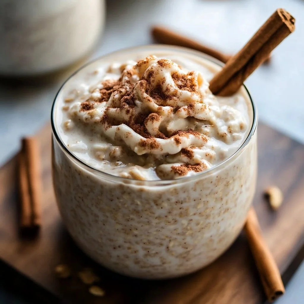 Cinnamon Roll Overnight Oats