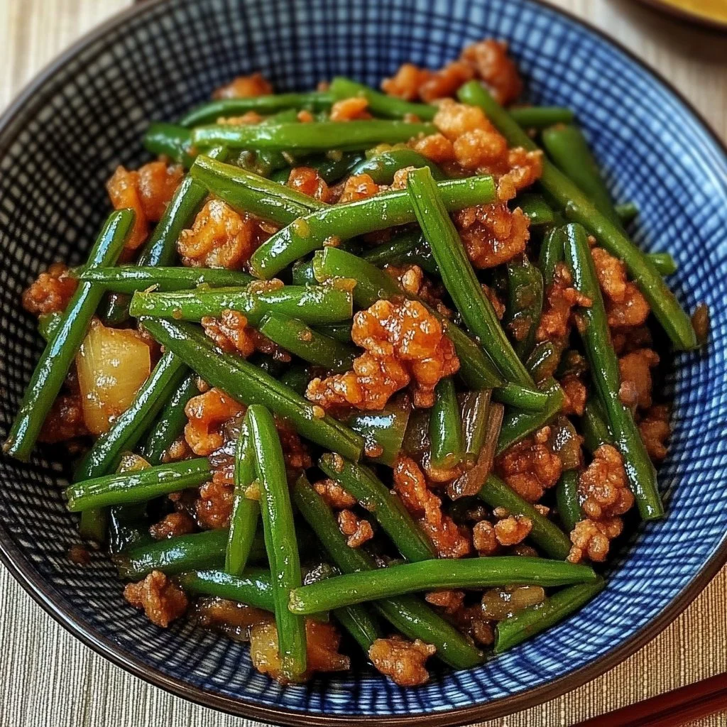 Crispy Green Bean Stir-Fry