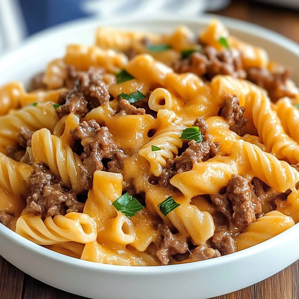 Easy Crockpot Cheesy Crack Beef Pasta – Irresistibly Delicious!