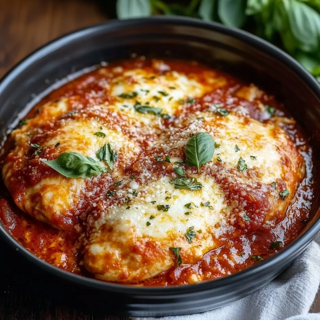 Crockpot Chicken Parmesan