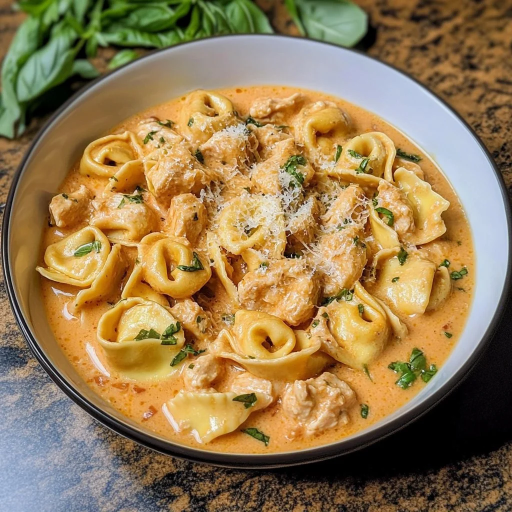 CrockPot Chicken Tortellini