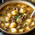crockpot creamy potato hamburger soup 2026 01 20 223157