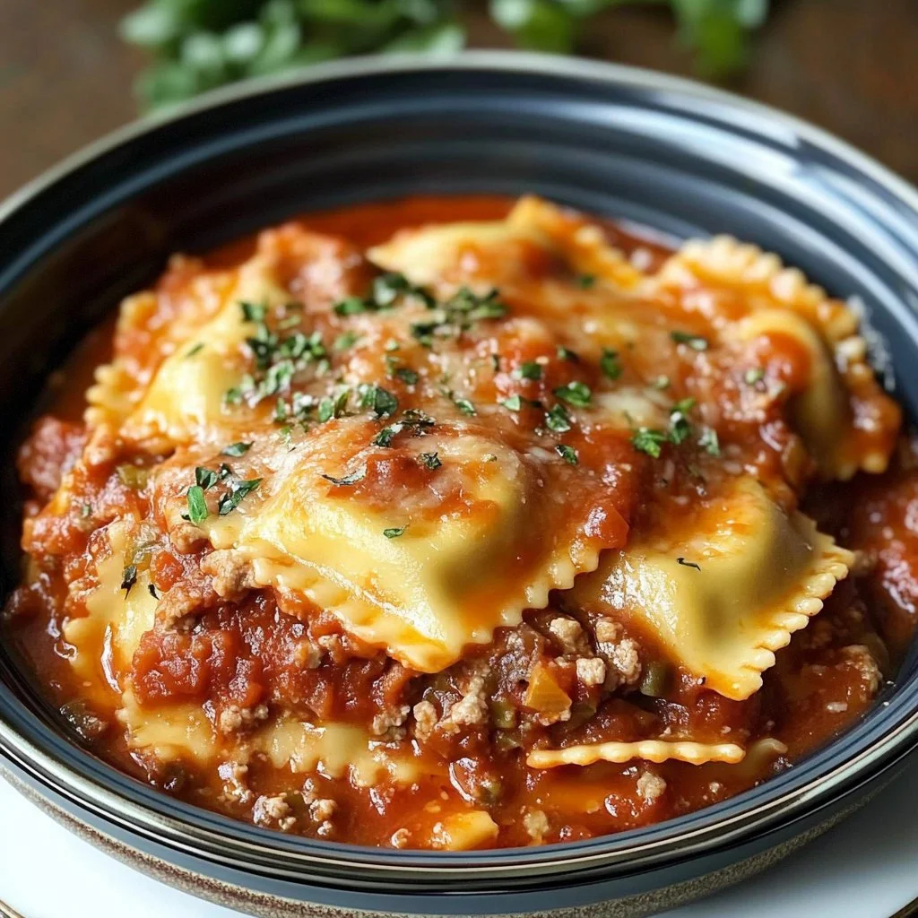 Crockpot Ravioli Lasagna: A Hands-Off, Flavor-Packed Comfort Food Masterpiece