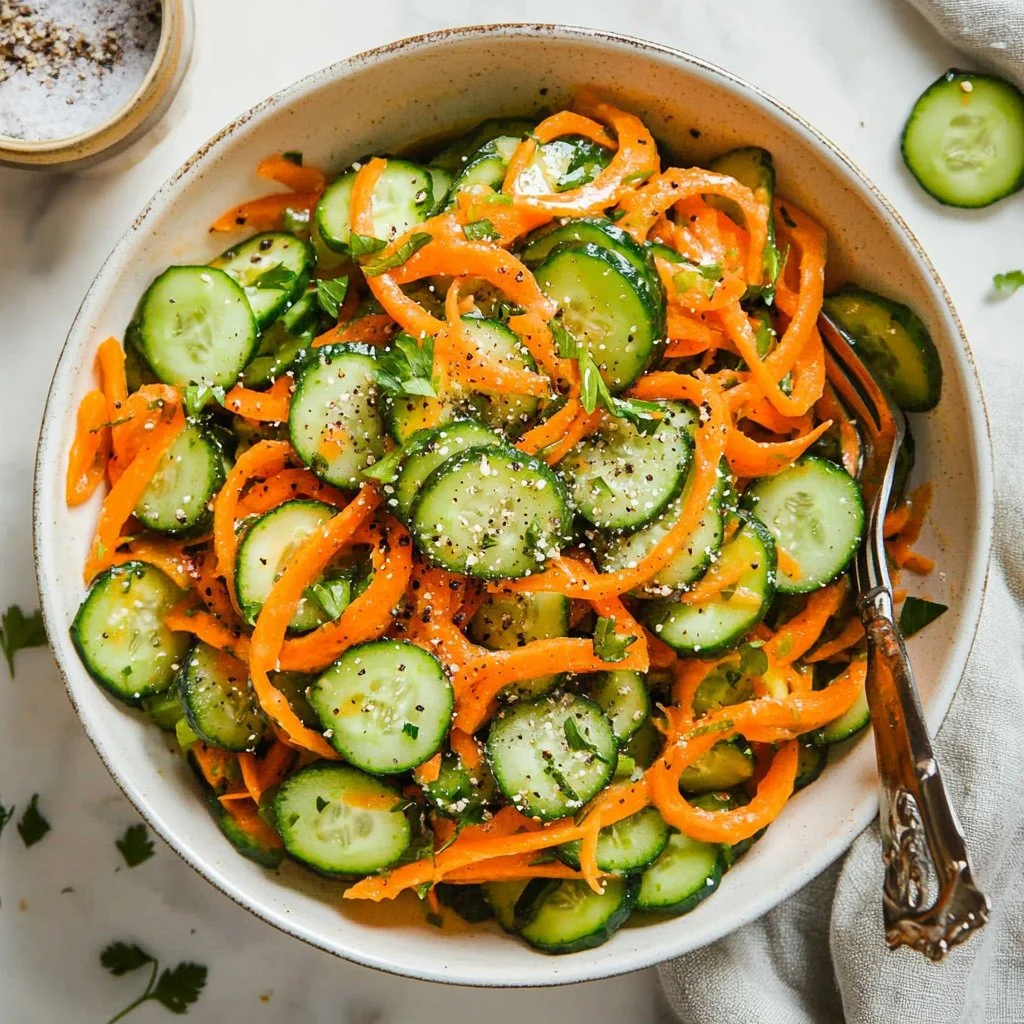 Cucumber Carrot Salad Recipe