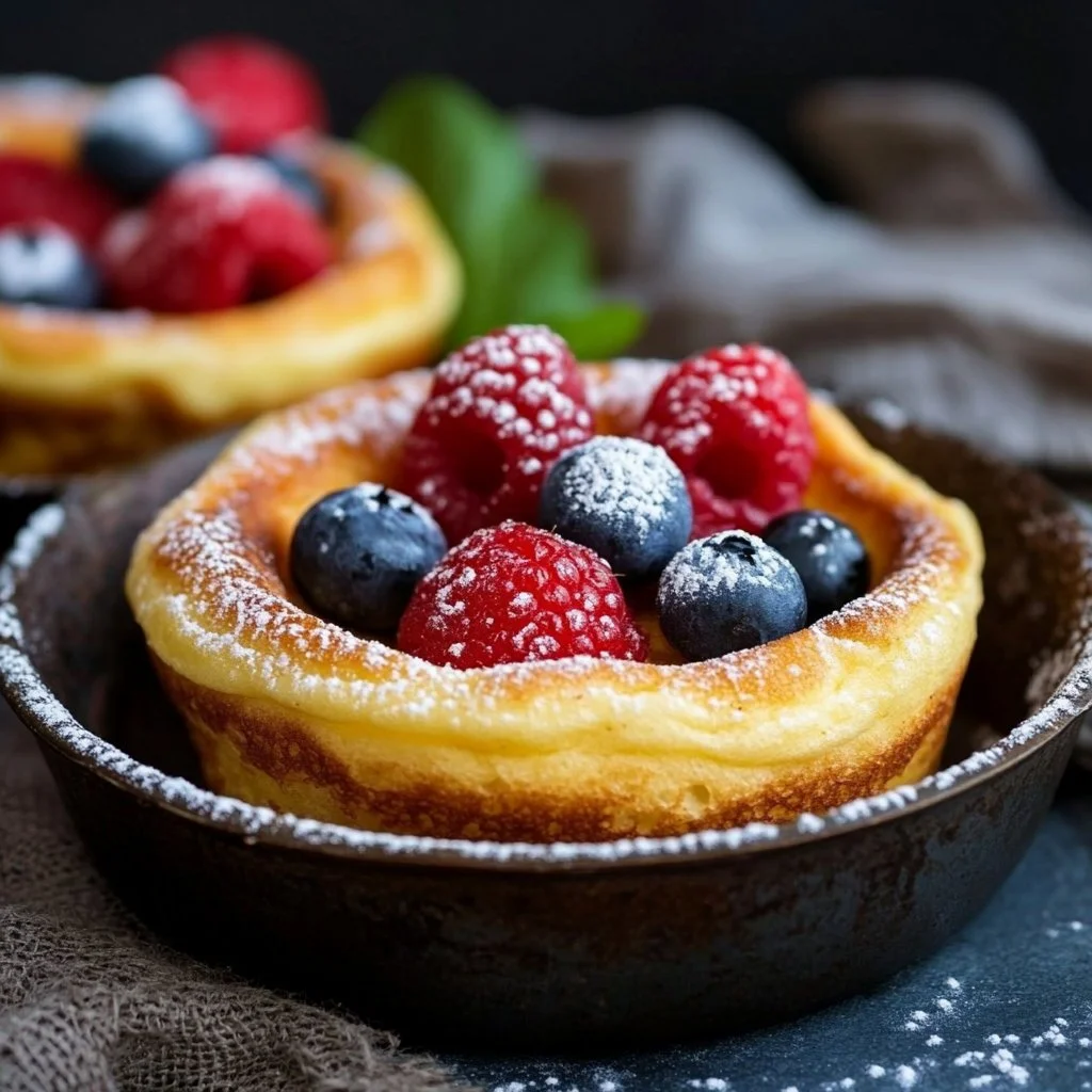 Easy Mini Dutch Baby Pancakes