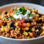 ground turkey taco skillet 2026 01 20 223147