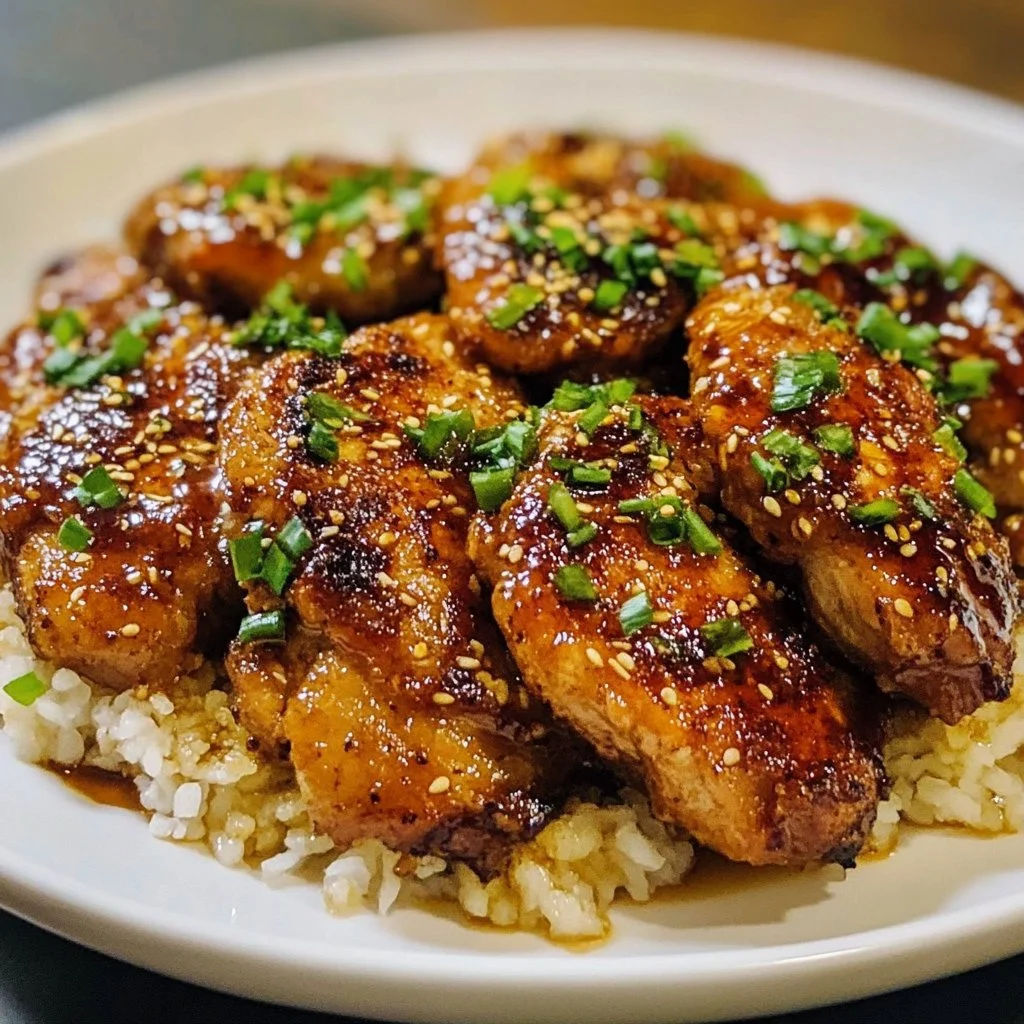 Lazy Honey Garlic Chicken