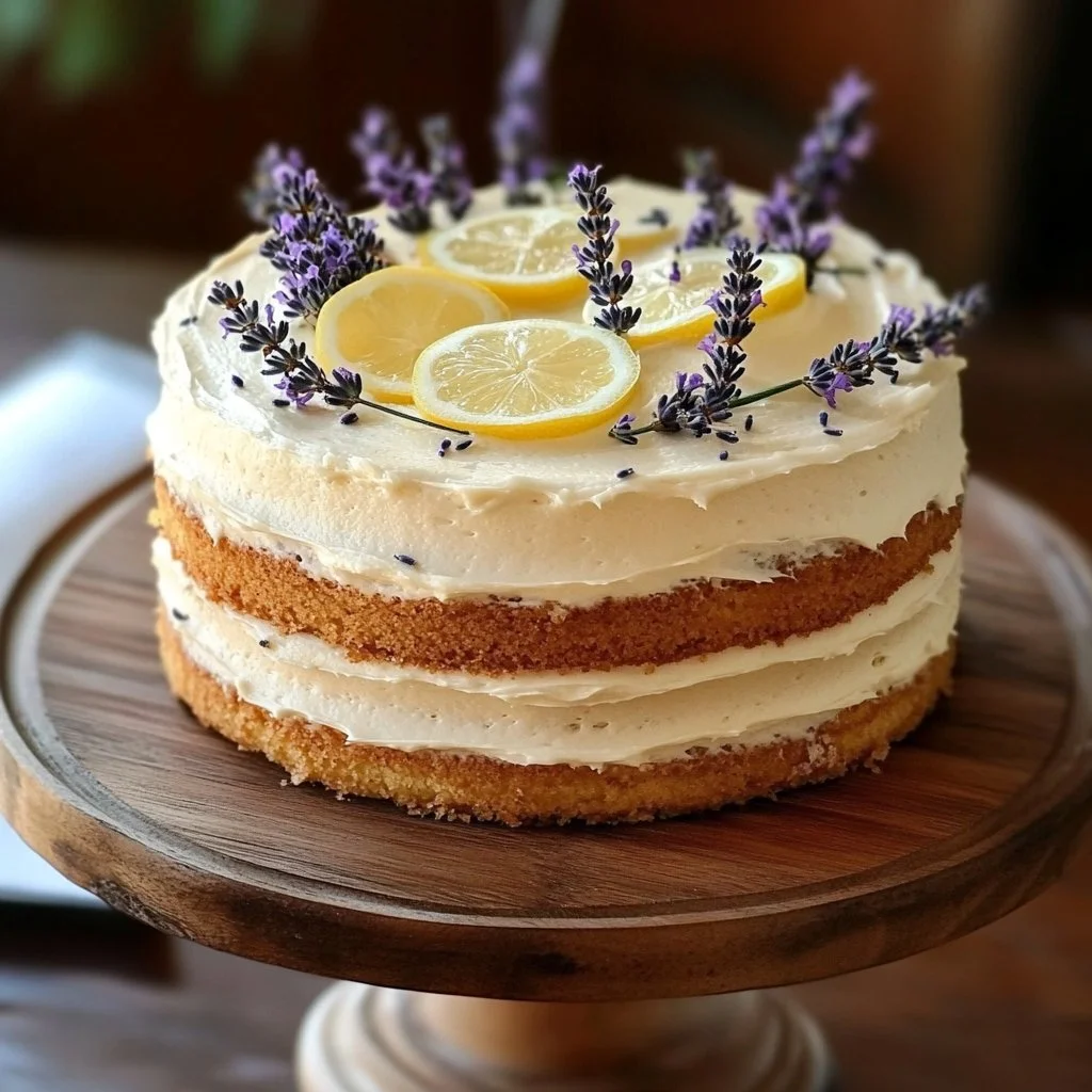 Lemon Lavender Cake