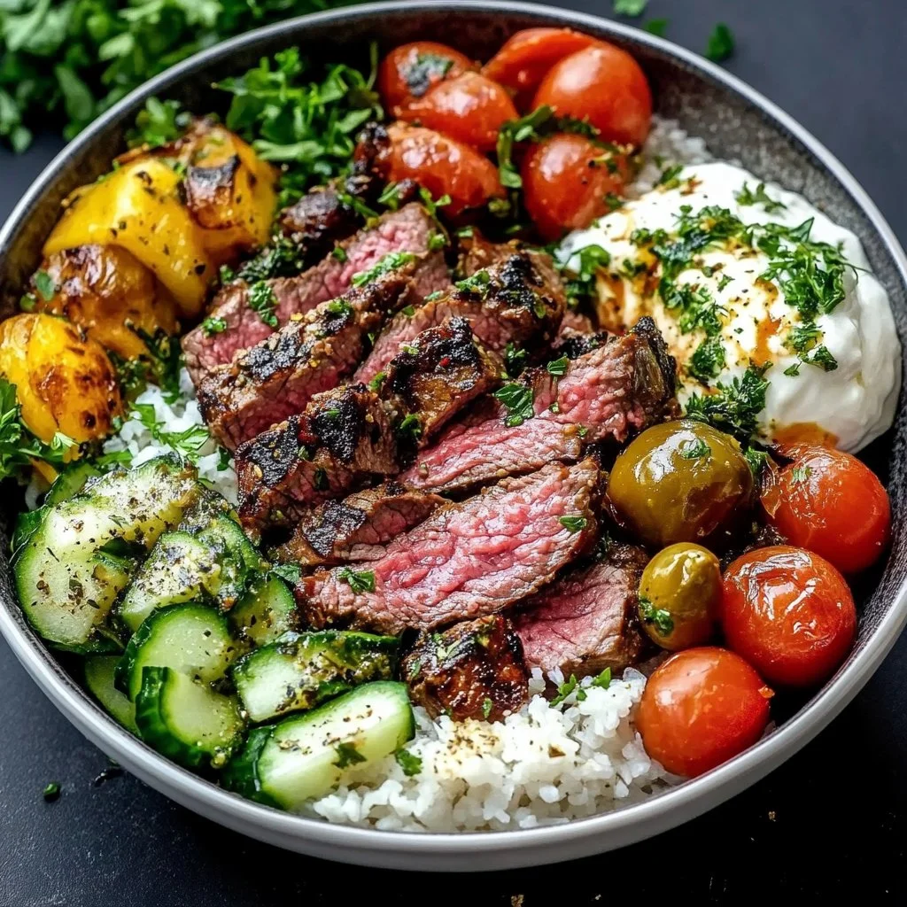 Mediterranean Steak Bowl