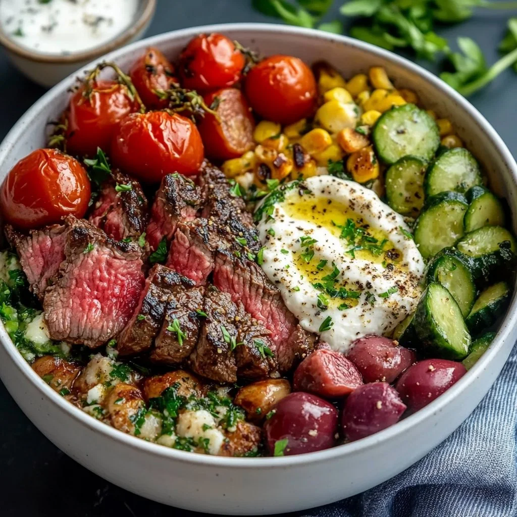 Mediterranean Steak Bowl