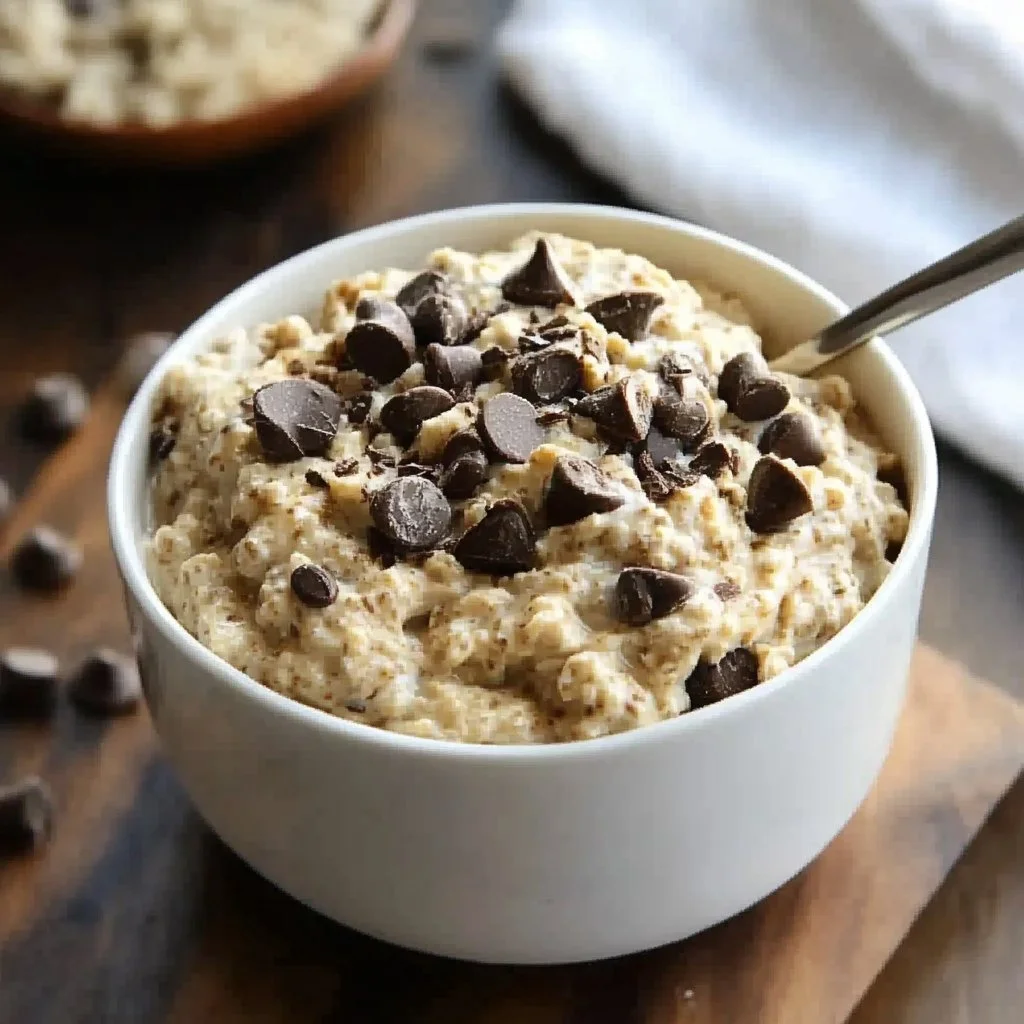 Cookie Dough Overnight Oats