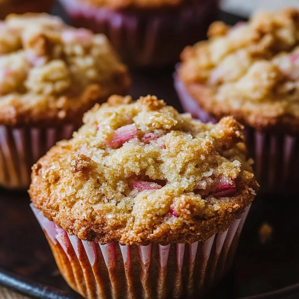 Rhubarb Muffins