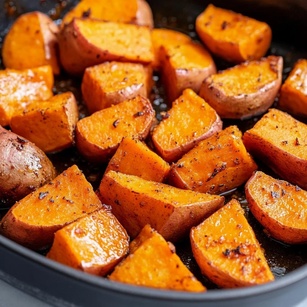 Easy Roasted Sweet Potatoes