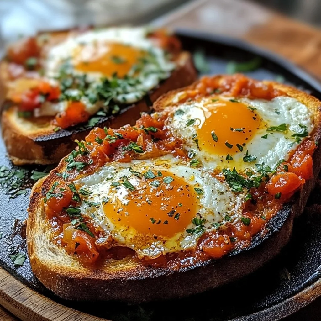 Shakshouka Toast