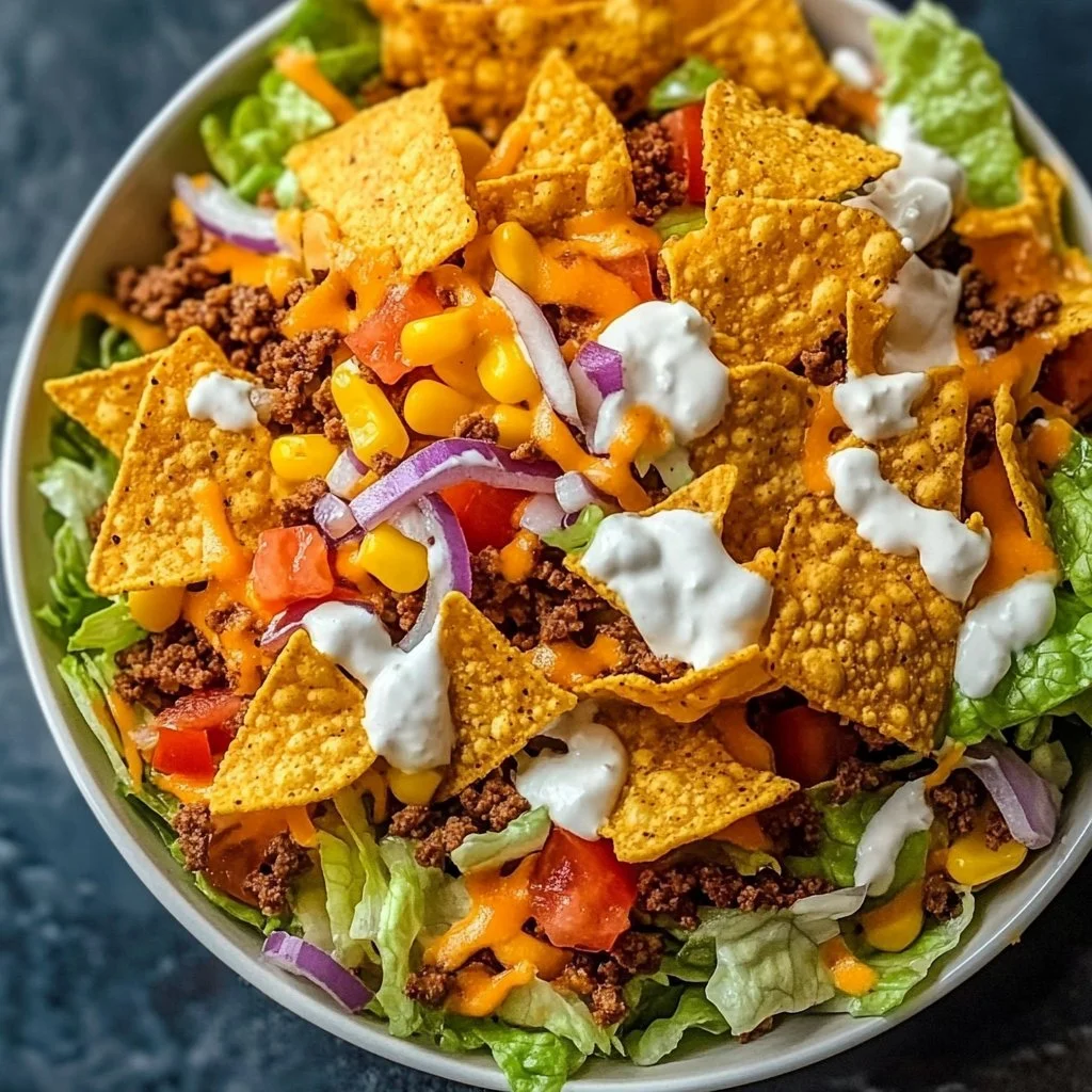 Simple Doritos Taco Salad