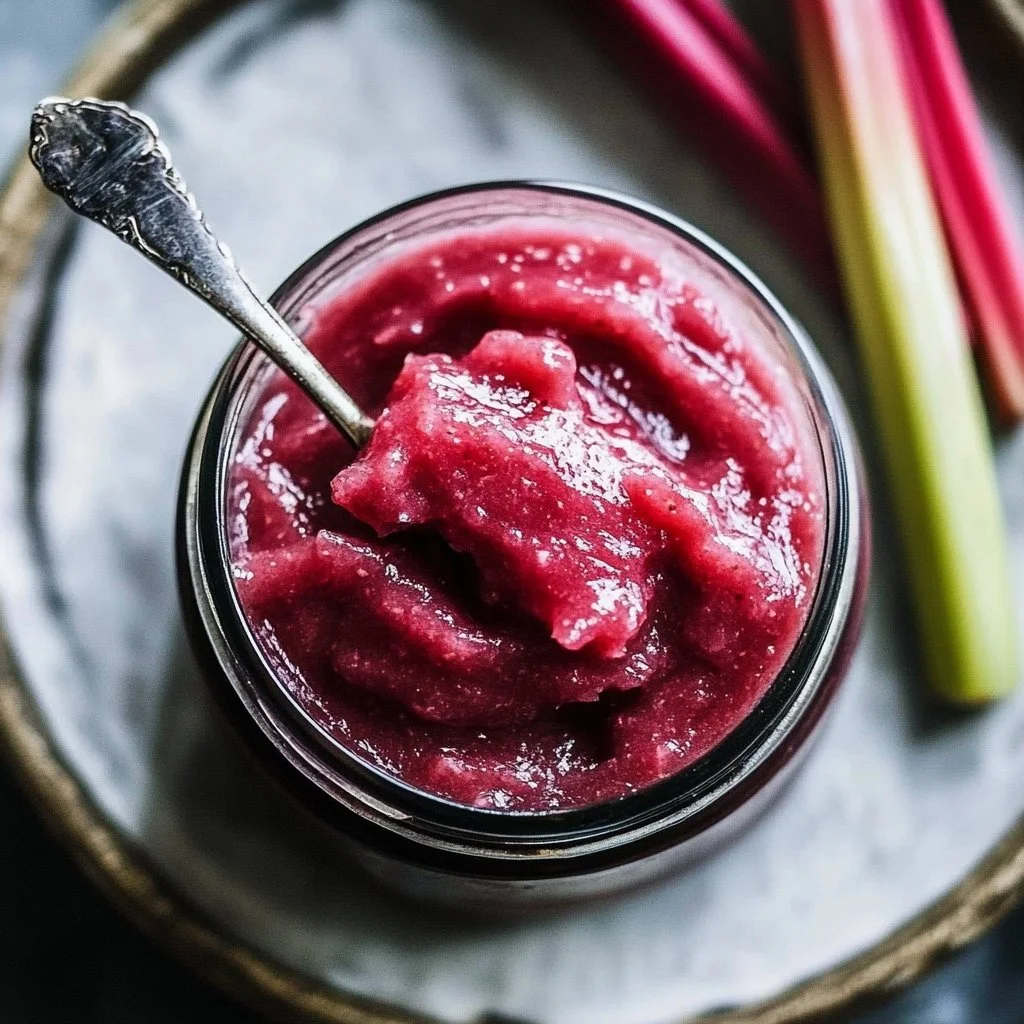 Simple Rhubarb Butter
