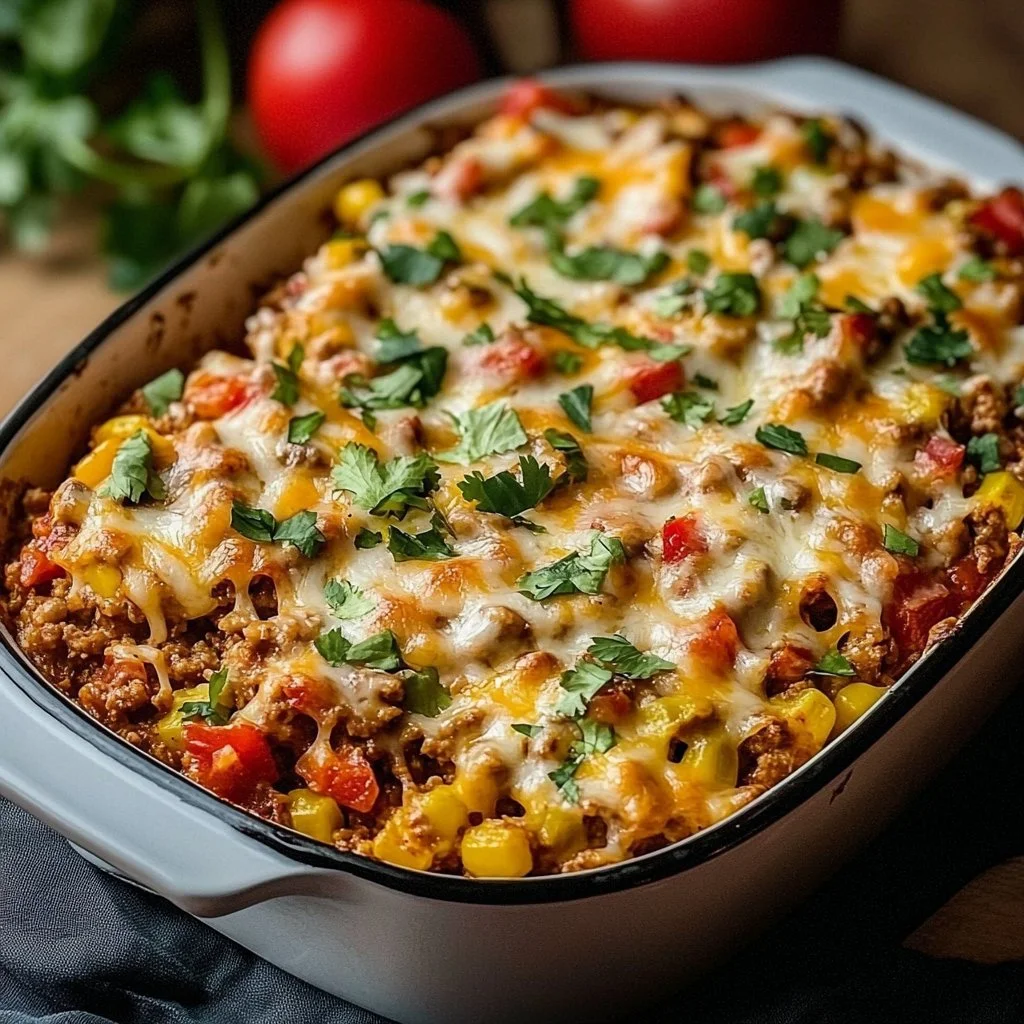 Southwest Ground Turkey Casserole