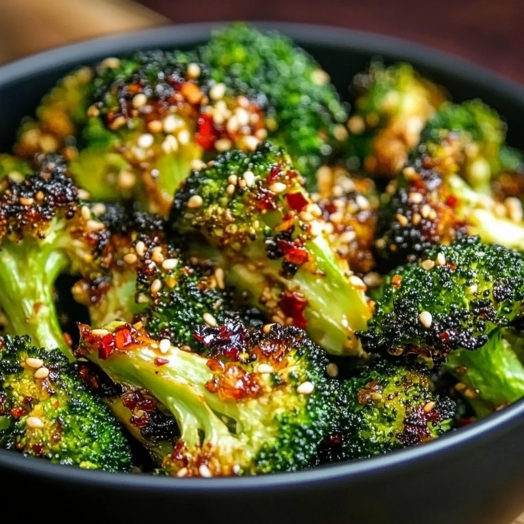 Sweet Chili Roasted Broccoli