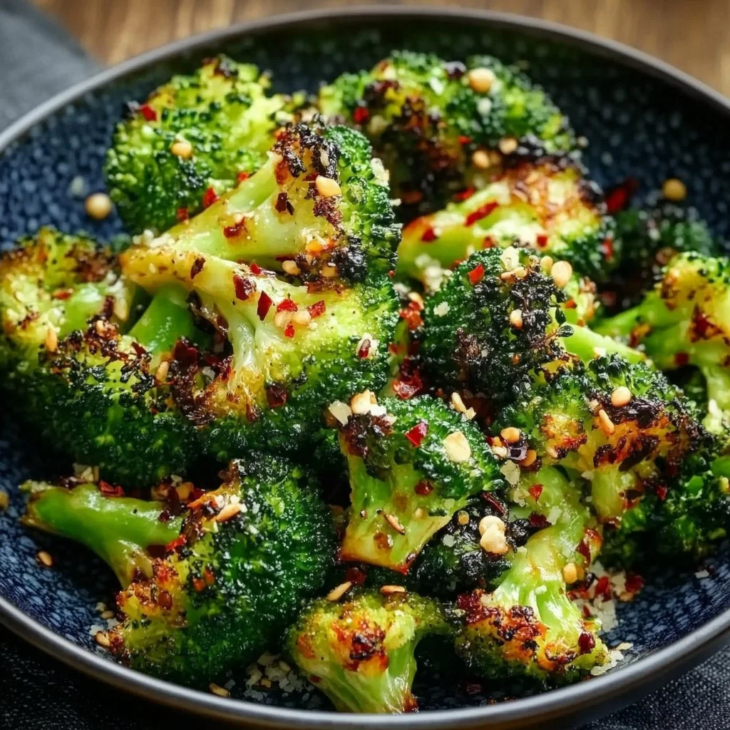 Sweet Chili Roasted Broccoli