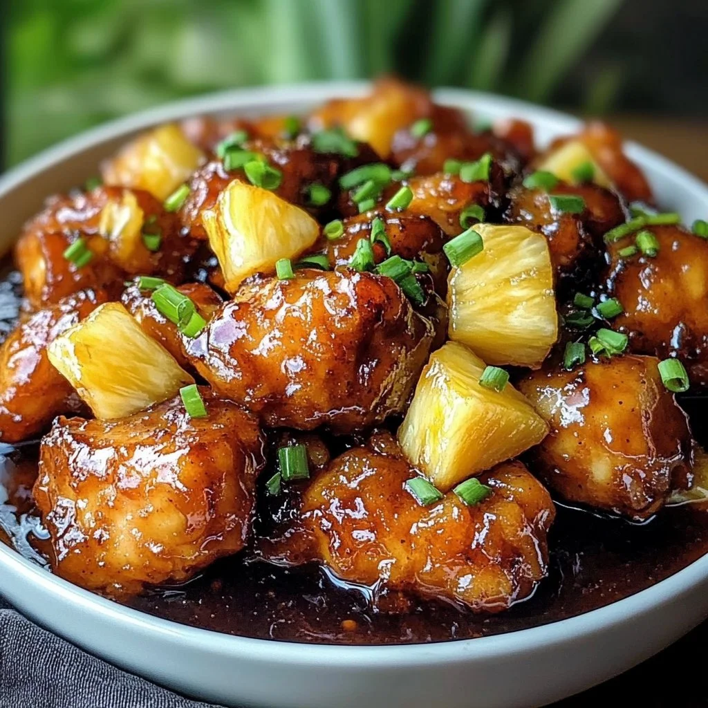 Brown Sugar Pineapple Chicken