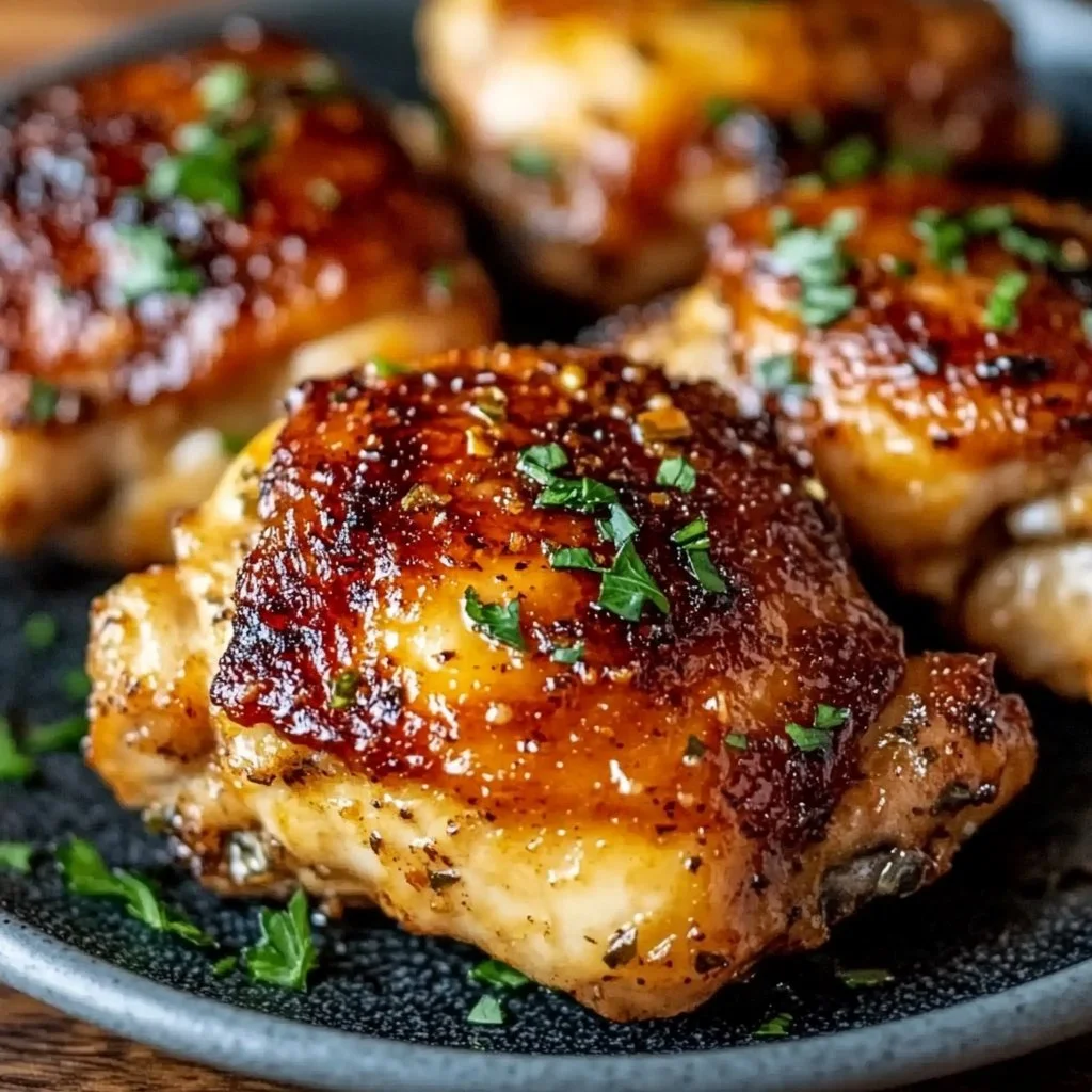 Juicy Baked Ranch Chicken Thighs