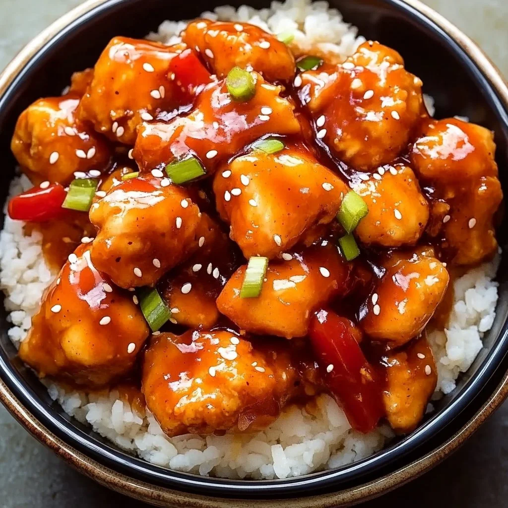 Easy Baked Sweet and Sour Chicken