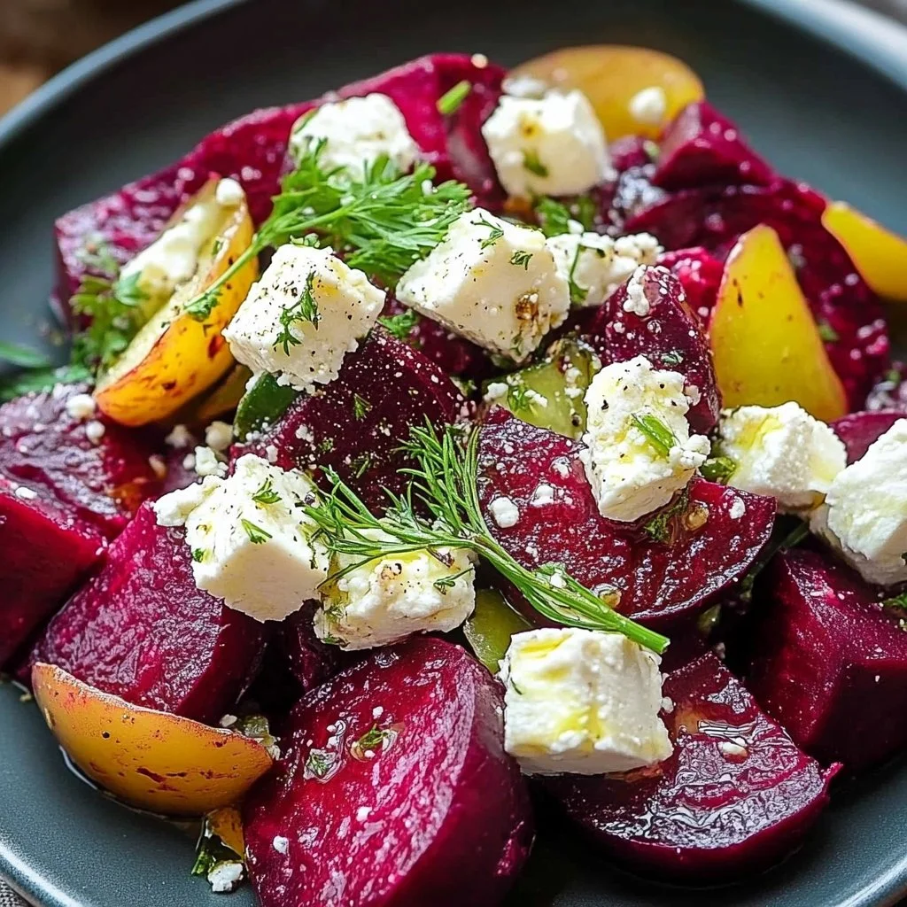 Irresistible Beet Feta Salad