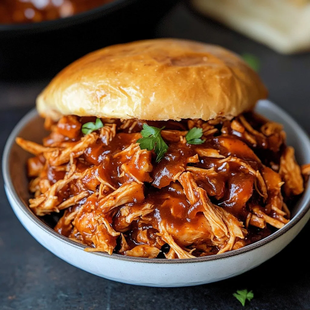 The Best Crockpot BBQ Chicken (Easy Pulled Chicken)