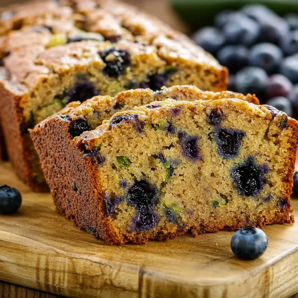 Blueberry Zucchini Bread