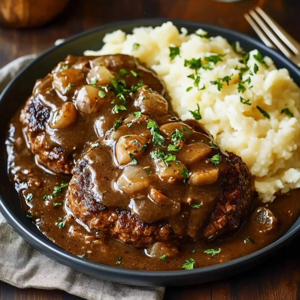 Bobby Flay's Salisbury Steak Recipe