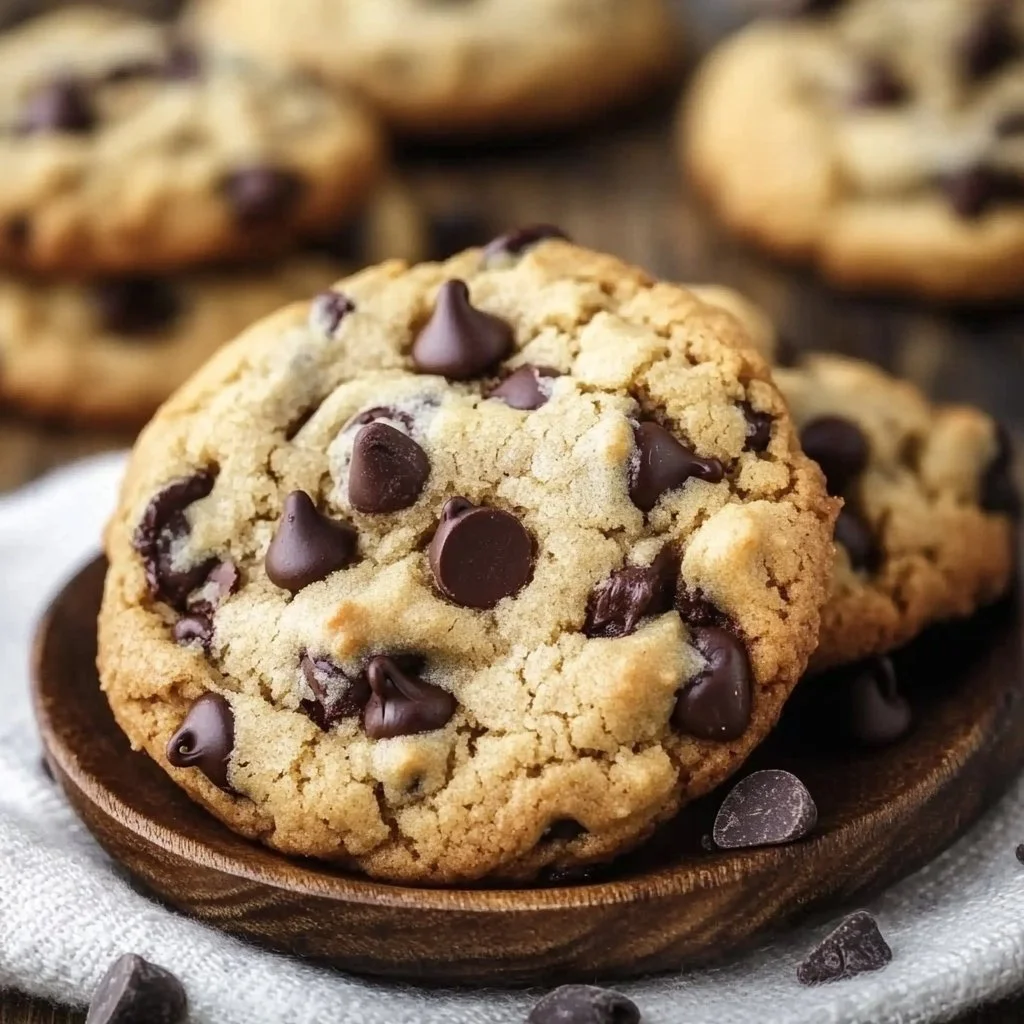 Thick Chocolate Chip Cookies